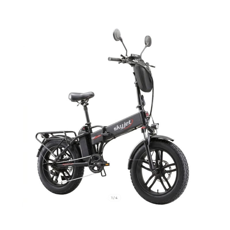 BICI ELETTRICA FAT BIKE SKYJET TRV III PRO W DOPPIA BATTERIA 15AH 750W
